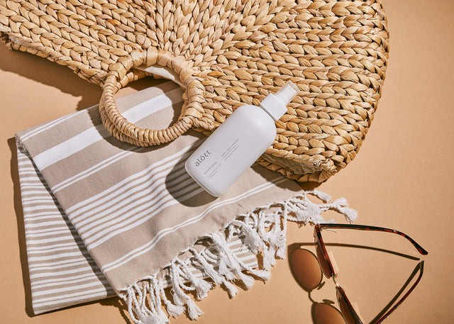 holiday haircare essentials to pack for a beach vacation